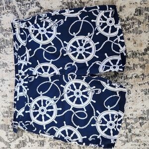 Polo Ralph Lauren Regatta Swim Trunks Nautical Ropes Ship's Wheel